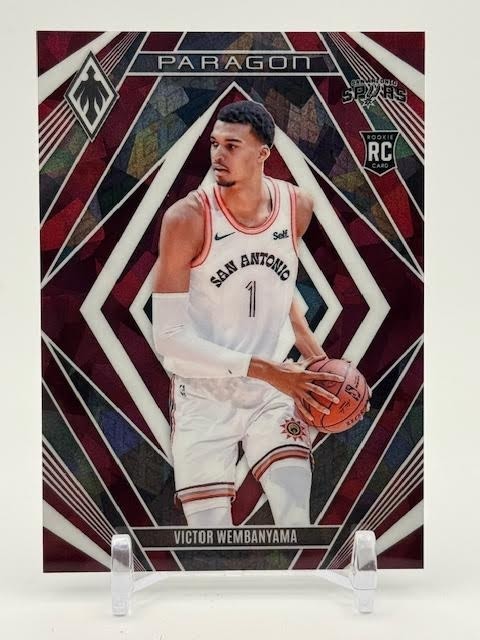 2023-24 Panini Phoenix - Paragon Victor Wembanyama #13 Red Ice 18/275 (RC) 🔥🔥
