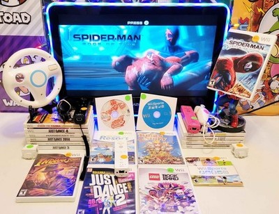 Nintendo Wii Sports Resort Just Dance Ben 10 Mario Kart Lego Spider-Man - U Pick