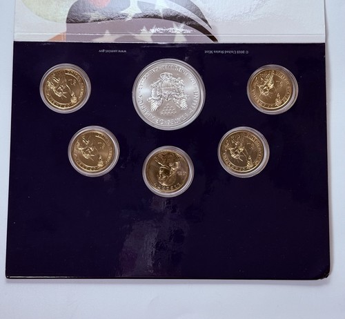 2015 U.S. Mint Annual Uncirculated Dollar Coin Set w/American Silver Eagle - Picture 3 of 3