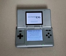 Nintendo DS Original NTR-001 Titanium Silver Handheld Console