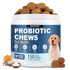 Probiotics for Dogs, Dog Probiotics Chews for Digestive Health  Gut Health, ...