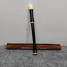 LMI Soprano Recorder with Case - Beige