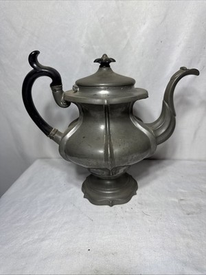 Matching Set Antique Victorian James Dixon & Son Pewter 1833