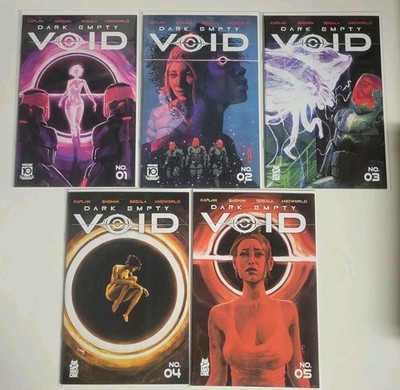 DARK EMPTY VOID (2025) #1 2 3 4 5 VF+ COMPLETE SERIES SET MAD CAVE STUDIOS