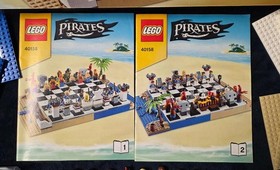 LEGO 40158 Pirates Chess Set &ndash; 100% Complete, Mint w/ Minifigs, Box & Manual
