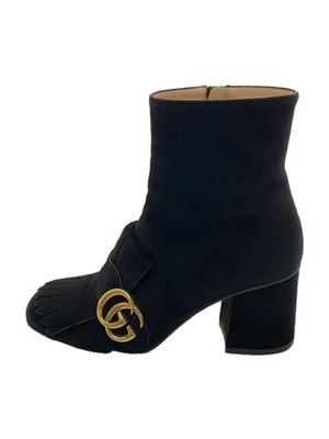 Womens GUCCI GUCCI Boots 37 BLK Suede 408210