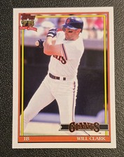 2026 Topps Series 1 1991 Insert Will Clark #T91-11 San Francisco Giants