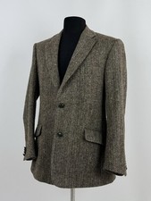 Harris Tweed Wool Blazer Jacket