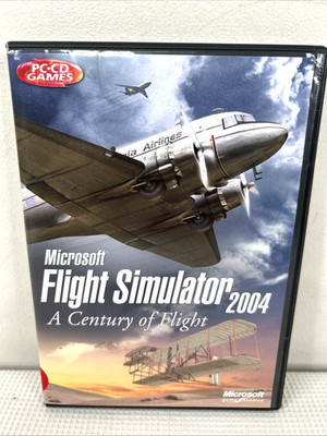 Flight Simulator 2004 A Century Of Flight PC Microsoft 20 Years Simulating VGUC