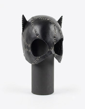 Catwoman Mask Latex Cowl Batman Returns Cosplay Costume Adult Halloween