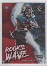 2021 Panini Playoff Rookie Wave Red Prizm Travis Etienne Jr #RW-TET 0a3