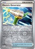 ELECTRIC GENERATOR 079/091 PALDEAN FATES POKEMON REVERSE HOLO NM/M