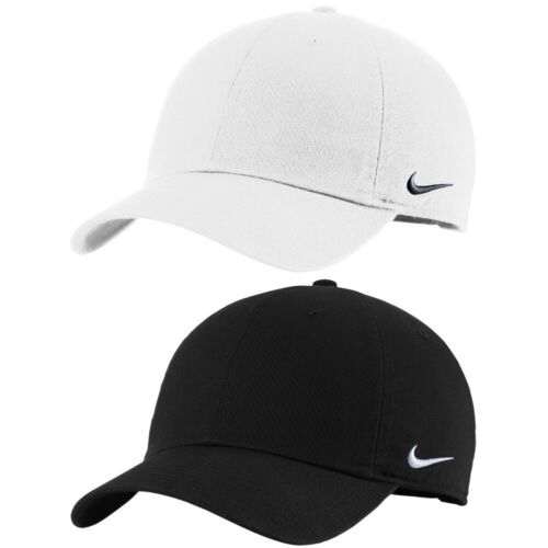 Nike Men's Hat Adjustable Team Heritage 86 Athletic 6-Panel Dri-Fit Fitness Hat - Picture 1 of 7