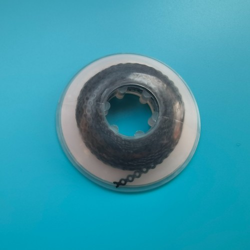 Cadena eléctrica de ortodoncia dental banda elástica soporte anillos cortos carrete 15 pies - Imagen 2 de 4