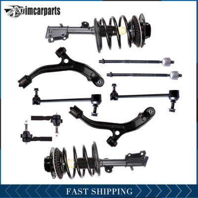 Pair For 2001-2007 Grand Caravan Town & Country Front 10x Struts Suspension Kits