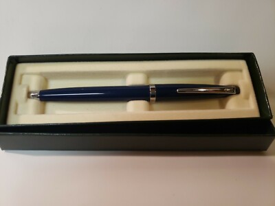Cross Full Body Classic Ballpoint Pen DEEP BLUE CHROME ACCENT