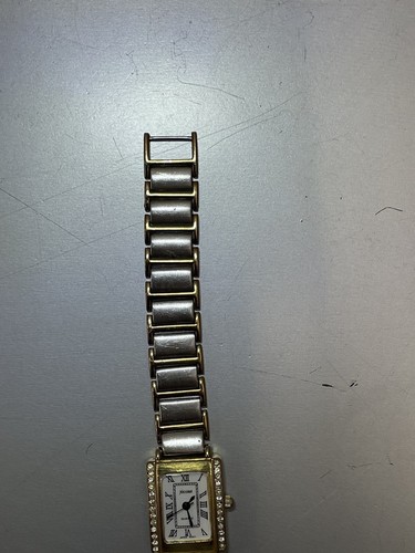 Nicolet Womens Watch NC-2013 Silver & Gold Tone New Battery - Picture 8 of 19