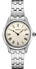 BRAND NEW Seiko Essentials Sapphire Crystal 50M WR Women's Watch SWR069