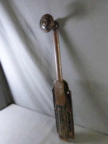 Antique Wrought Iron Door Lock, French Rustic Style - Picture 4 of 8