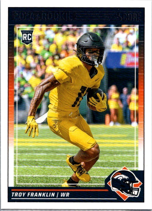 2024 Score Troy Franklin #343 - 1 of 1