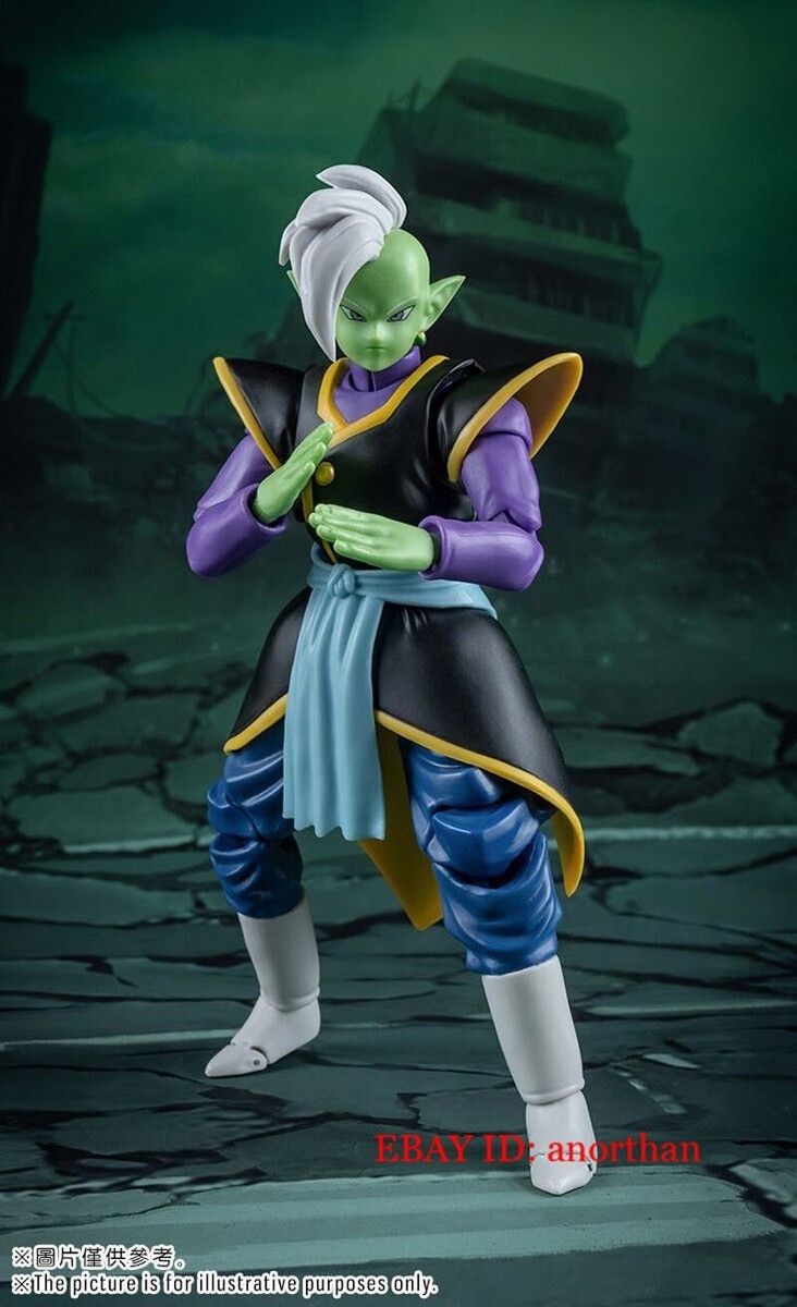 Original Bandai Shfiguarts Dragon Ball Super Goku Black Zamasu