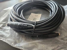 Monoprice TT-50-40 (Toslink) Digital Optical Audio Cable, 40ft Black  PID 6735