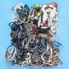 Lot 8 Lbs Costume Fashion Jewelry Mostly Wearable Vintage Now Get What You See