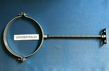  8" 200mm Single Wall Wood Burner Flue Pipe Bracket clip support heavy duty