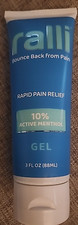 Ralli Rapid Pain Relief Gel for Muscle Aches, Joints, Arthritis, 3 fl.oz