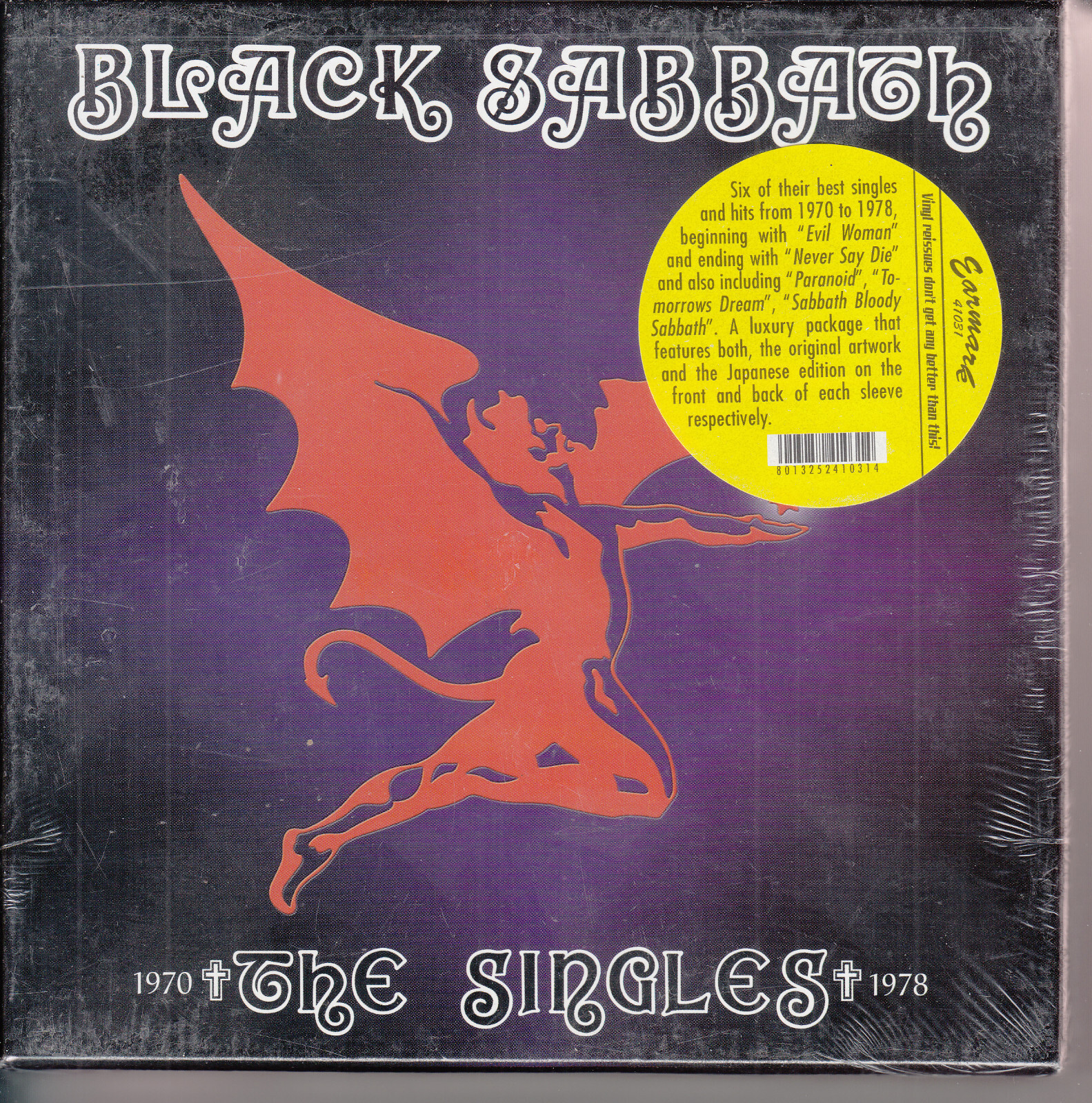 BLACK SABBATH - The Singles 1970-1978 Box Set 6 x 7" 45 rpm records NEW SEALED