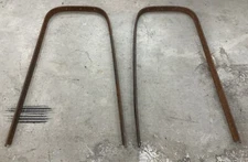 1930’s 1940’s GM Ford MoPar Rear Quarter Glass Inside Trim ? TR339