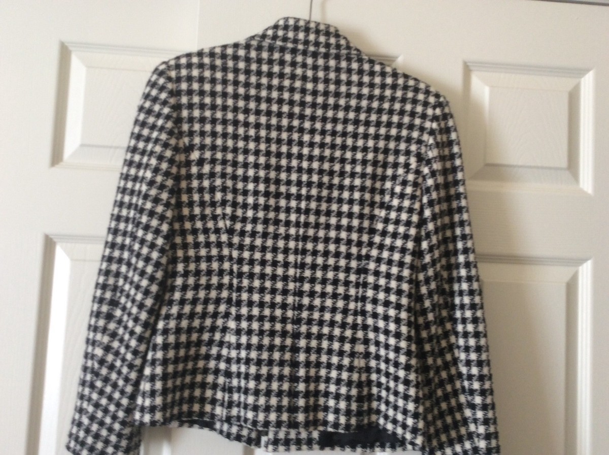 Houndstooth Wool Jacket | eBay
