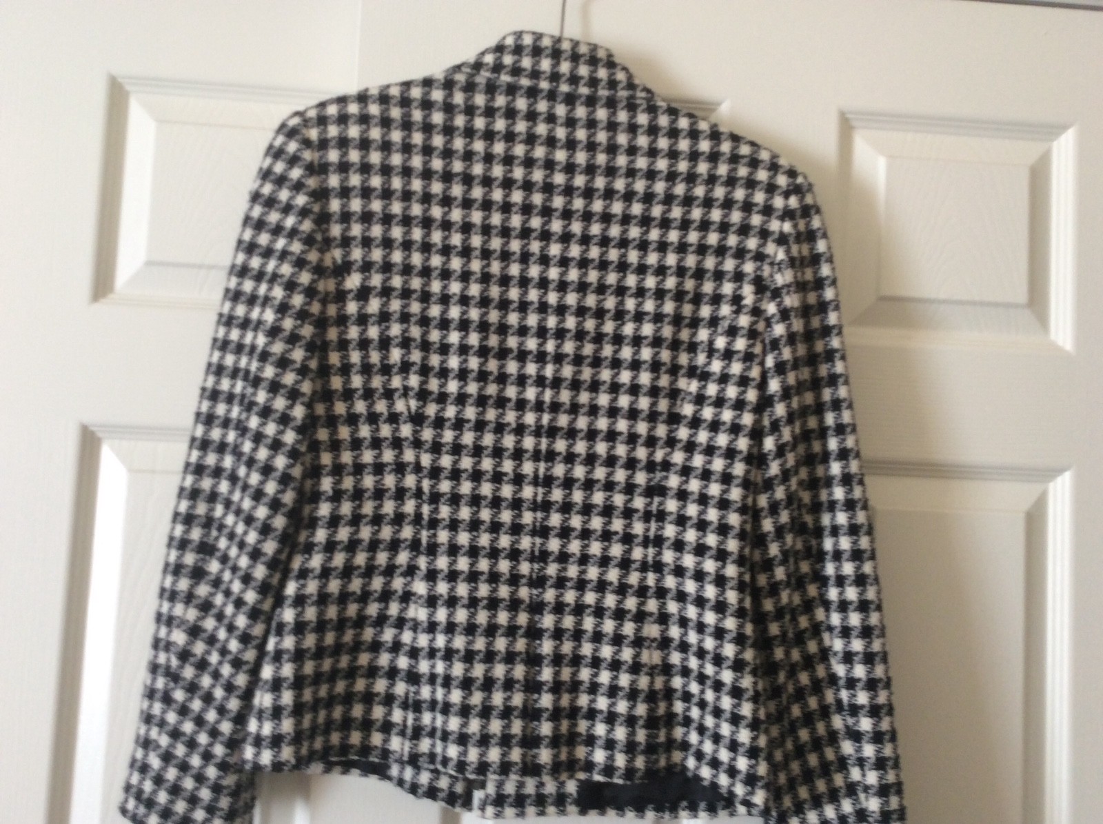 Houndstooth Wool Jacket - image 3