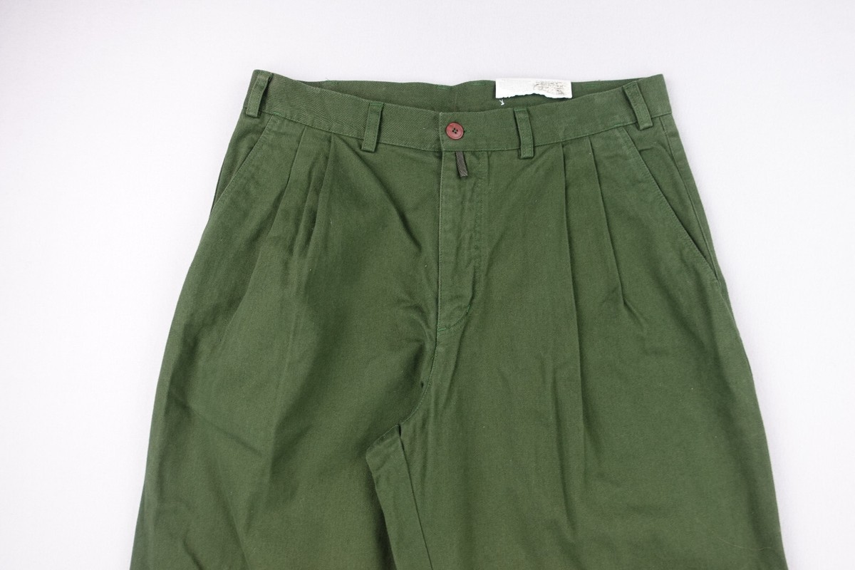 Vintage Patagonia Pants Mens 34x32 Green Bombachas Pleated Relaxed 