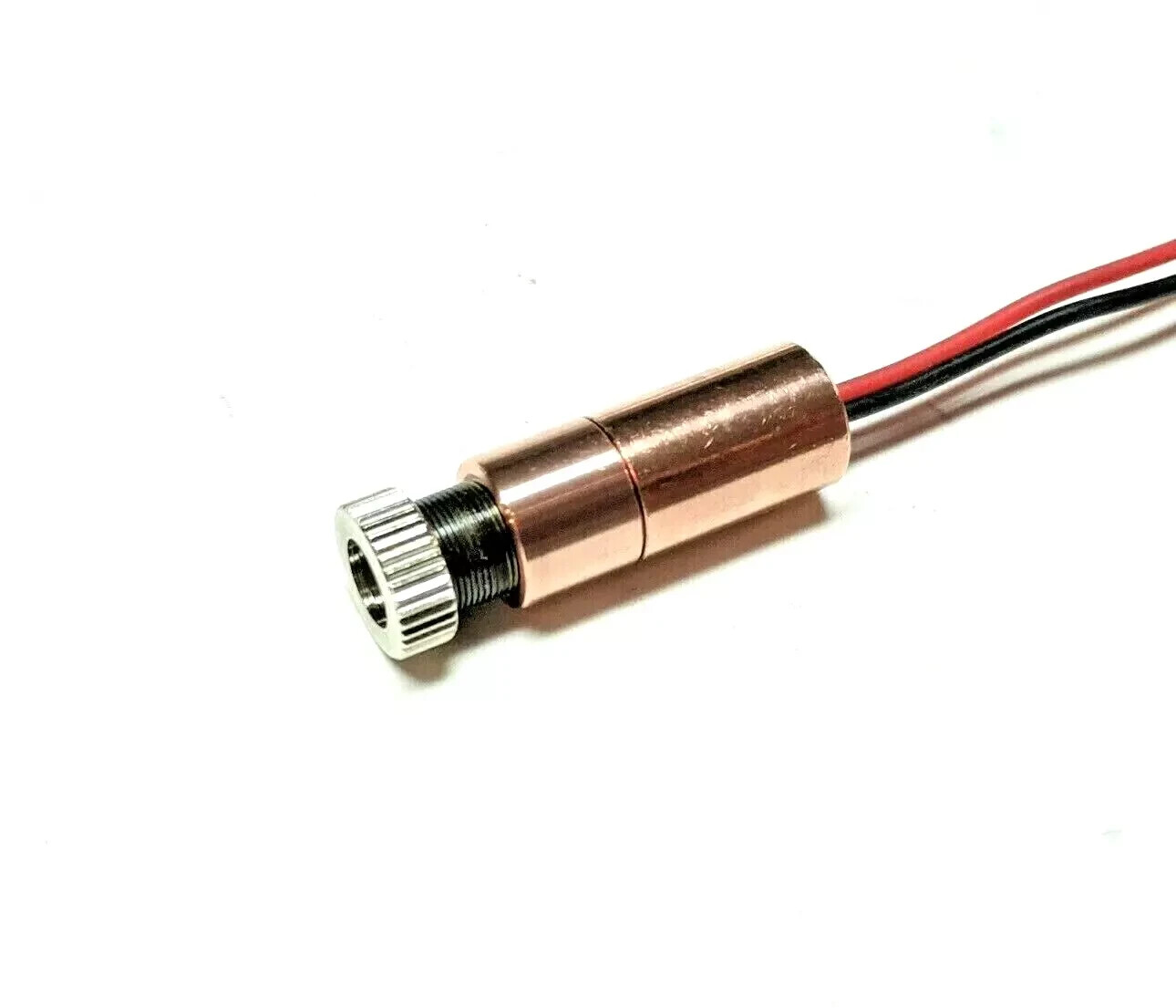 7W NUBM44 / 47 450nm Laser Diode - Ext. Copper Module w/ G8 Lens - 22AWG-JST