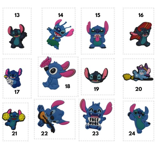 Lilo & Stitch Croc Charms – Pick Your Favorite Shoe Charm! Flat $5.99 Shipping - Picture 33 of 39