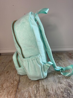 Stoney Clover Lane x Target Backpack Terry Cloth Mint Green  display picture 1