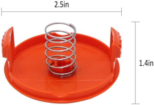 Replace BLACK+DECKER AF-100-3ZP 30ft .065" Trimmer Spool&RC-100-P Spools Caps - Picture 2 of 7