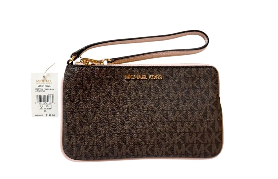 Muñequera Michael Kors Jet Set Travel Grande Top Cremallera Foto 4 de 4
