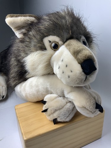 jumbo wolf plush
