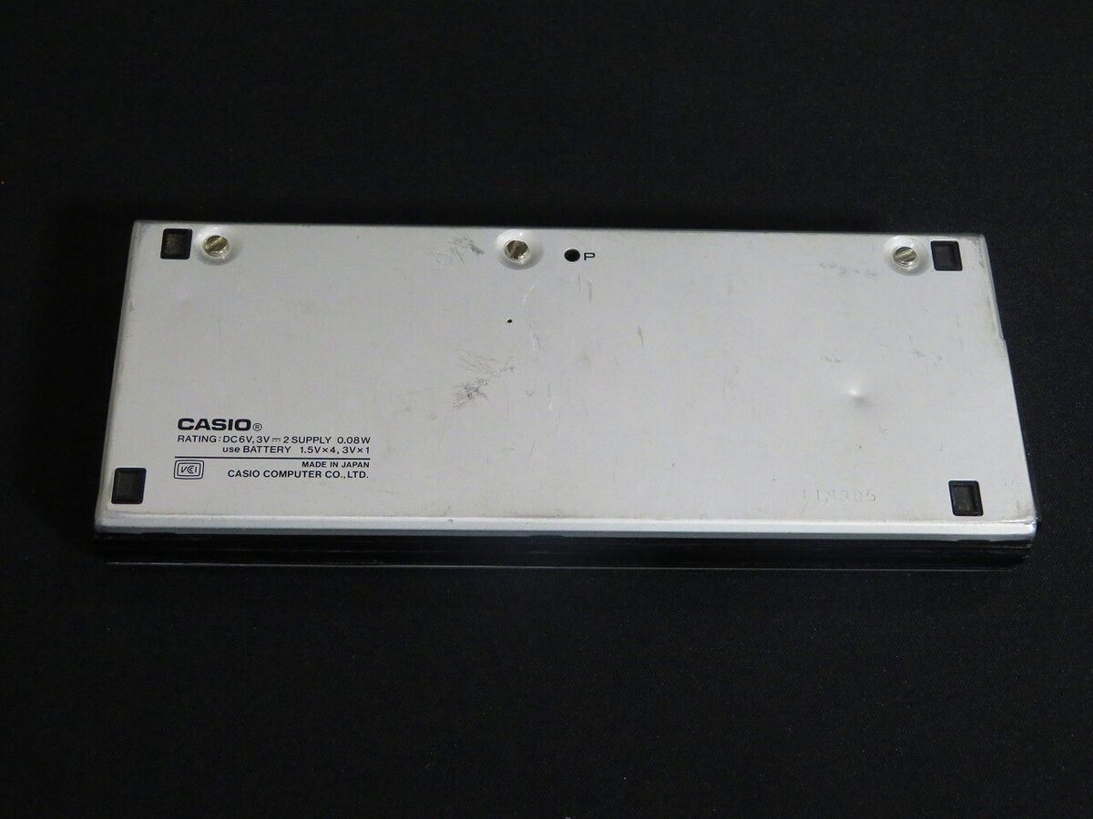 VINTAGE CASIO VX-4 mini Personal Pocket Computer C language VINTAGE CASIO VX-4 mini Personal Pocket Computer C language