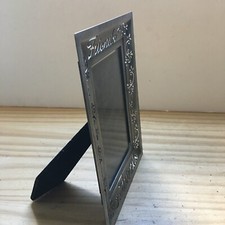 Fetco Metal Photo Picture Frame Rectangle Free Stand W/ "Friends" Design Floral