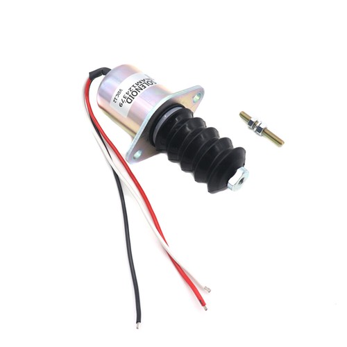 New Fuel Shut off Solenoid Replace For John Deere 415 425 455 F915 F925 AM124379 - Picture 2 of 10