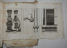ELEMENTI DI FARMACIA - fig. 1805 – Baumè – 2 tavole