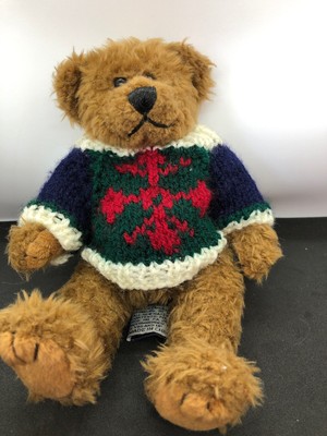 RARE Vintage 1988 Christa Playful Plush Teddy Bear w/Sweater Stuffed Animal 9â | eBay