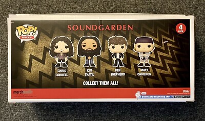 Funko POP! Rocks “Soundgarden” Vinyl Figures 4-Pack In