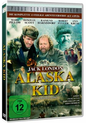 Jack London - Alaska Kid - Gold Rush in Alaska Raimund Harmstorf 4 DVD Box New