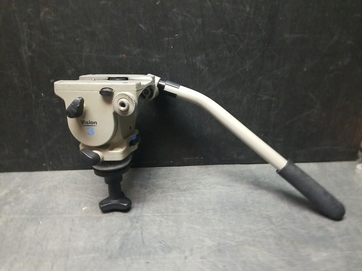 Vinten Vision 3 Fluid Tripod Head with Adjustable Pan Arm | eBay Vinten Vision 3 Fluid Tripod Head with Adjustable Pan Arm | eBay