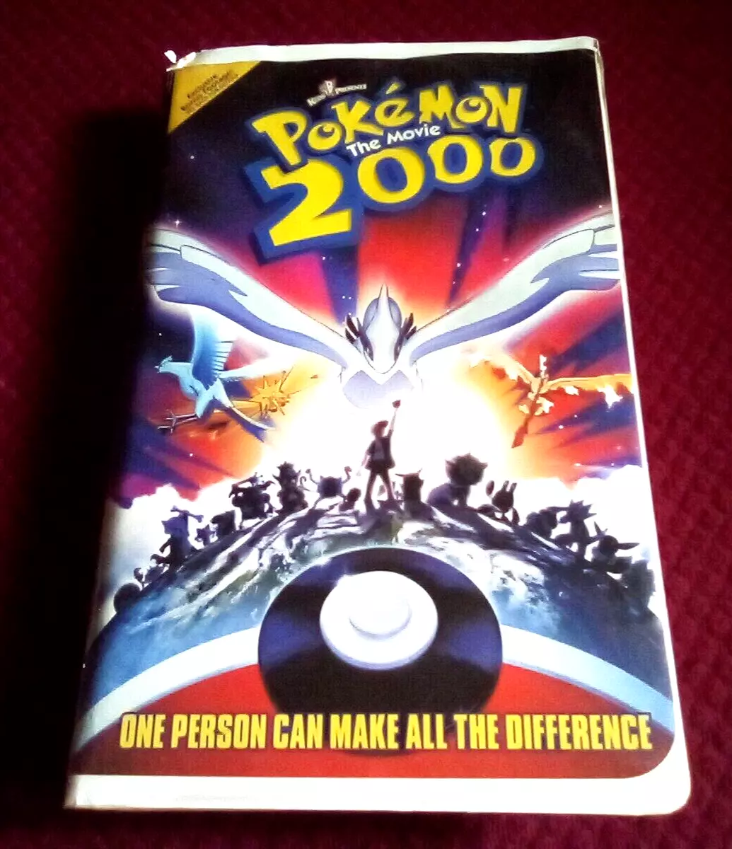 Pokémon the Movie 2000 (VHS, 2000, Clamshell) for sale online