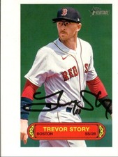 TREVOR STORY 2022 Topps Heritage 1973 Pin Ups Box Topper #73PU-46
